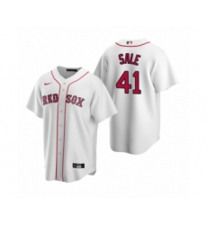 Men's Boston Red Sox #41 Chris Sale Nike White Replica Home Jersey