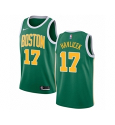 Youth Nike Boston Celtics #17 John Havlicek Green Swingman Jersey - Earned Edition