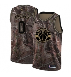 Men's Nike Washington Wizards #0 Gilbert Arenas Swingman Camo Realtree Collection NBA Jersey