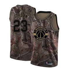 Men's Nike Washington Wizards #23 Michael Jordan Swingman Camo Realtree Collection NBA Jersey