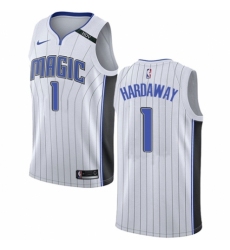 Women's Nike Orlando Magic #1 Penny Hardaway Swingman NBA Jersey - Association Edition