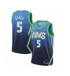 Youth Dallas Mavericks #5 Jose Juan Barea Swingman Blue Basketball Jersey - 2019 20 City Edition