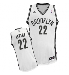 Men's Adidas Brooklyn Nets #22 Caris LeVert Swingman White Home NBA Jersey