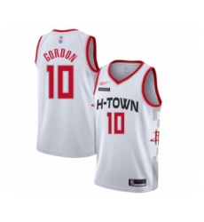 Youth Houston Rockets #10 Eric Gordon Swingman White Basketball Jersey - 2019 20 City Edition