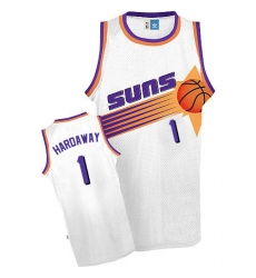 Men's Adidas Phoenix Suns #1 Penny Hardaway Authentic White Throwback NBA Jersey