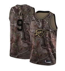 Men's Nike Oklahoma City Thunder #9 Jerami Grant Swingman Camo Realtree Collection NBA Jersey