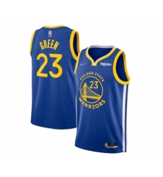 Men's Golden State Warriors #23 Draymond Green Royal 75th Anniversary Stitched Basketball Jersey