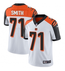 Youth Nike Cincinnati Bengals #71 Andre Smith Vapor Untouchable Limited White NFL Jersey