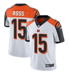 Men's Nike Cincinnati Bengals #15 John Ross Vapor Untouchable Limited White NFL Jersey