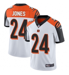 Youth Nike Cincinnati Bengals #24 Adam Jones Vapor Untouchable Limited White NFL Jersey