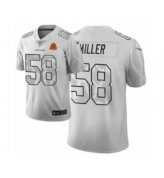 Women's Denver Broncos #58 Von Miller Limited White City Edition Football Jersey