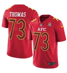 Youth Nike Cleveland Browns #73 Joe Thomas Limited Red 2017 Pro Bowl NFL Jersey