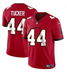 Men's Tampa Bay Buccaneers #44 Sean Tucker Red Vapor Limited Stitched Jersey