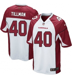 Men's Nike Arizona Cardinals #40 Pat Tillman Game White NFL Jersey