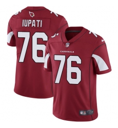 Men's Nike Arizona Cardinals #76 Mike Iupati Red Team Color Vapor Untouchable Limited Player NFL Jersey