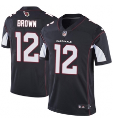 Men's Nike Arizona Cardinals #12 John Brown Black Alternate Vapor Untouchable Limited Player NFL Jersey
