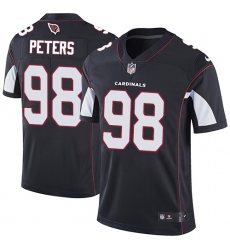 Men's Nike Arizona Cardinals #98 Corey Peters Black Alternate Vapor Untouchable Limited Player NFL Jersey