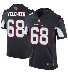 Men's Nike Arizona Cardinals #68 Jared Veldheer Black Alternate Vapor Untouchable Limited Player NFL Jersey