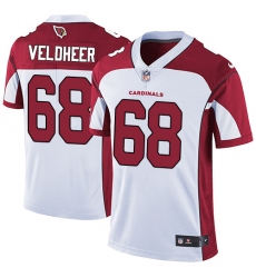Youth Nike Arizona Cardinals #68 Jared Veldheer White Vapor Untouchable Limited Player NFL Jersey