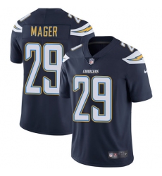 Youth Nike Los Angeles Chargers #29 Craig Mager Navy Blue Team Color Vapor Untouchable Limited Player NFL Jersey