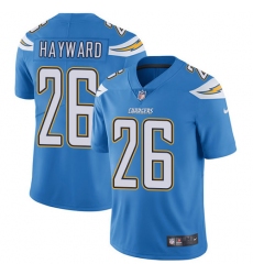 Men's Nike Los Angeles Chargers #26 Casey Hayward Electric Blue Alternate Vapor Untouchable Limited Player NFL Jersey