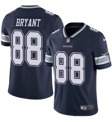 Youth Nike Dallas Cowboys #88 Dez Bryant Navy Blue Team Color Vapor Untouchable Limited Player NFL Jersey