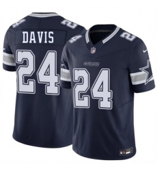 Men's Dallas Cowboys #24 Malik Davis Navy 2026 F.U.S.E. Vapor Untouchable Limited Stitched Football Jersey
