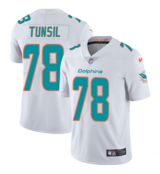 Men's Nike Miami Dolphins #78 Laremy Tunsil White Vapor Untouchable Limited Player NFL Jersey