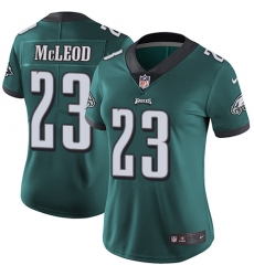 Women's Nike Philadelphia Eagles #23 Rodney McLeod Midnight Green Team Color Vapor Untouchable Limited Player NFL Jersey