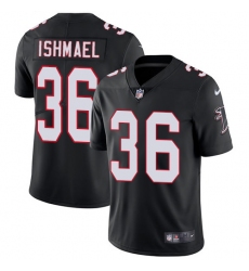 Men's Nike Atlanta Falcons #36 Kemal Ishmael Black Alternate Vapor Untouchable Limited Player NFL Jersey