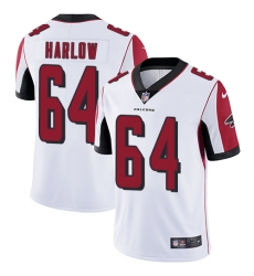 Youth Nike Atlanta Falcons #64 Sean Harlow White Vapor Untouchable Limited Player NFL Jersey
