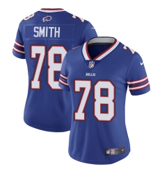 Women's Nike Buffalo Bills #78 Bruce Smith Royal Blue Team Color Vapor Untouchable Limited Player NFL Jersey
