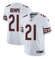 Men's Nike Chicago Bears #21 Quintin Demps White Vapor Untouchable Limited Player NFL Jersey