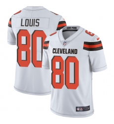 Men's Nike Cleveland Browns #80 Ricardo Louis White Vapor Untouchable Limited Player NFL Jersey