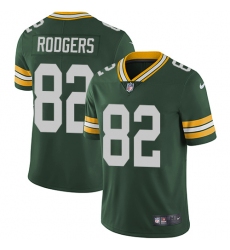 Men's Nike Green Bay Packers #82 Richard Rodgers Green Team Color Vapor Untouchable Limited Player NFL Jersey