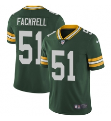 Men's Nike Green Bay Packers #51 Kyler Fackrell Green Team Color Vapor Untouchable Limited Player NFL Jersey