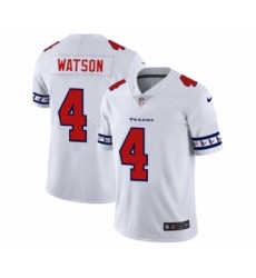 Men's Houston Texans #4 Deshaun Watson White Team Logo Cool Edition Jersey