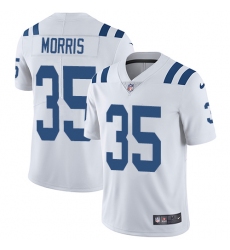 Youth Nike Indianapolis Colts #35 Darryl Morris White Vapor Untouchable Limited Player NFL Jersey