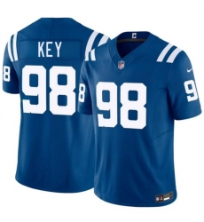 Men's Indianapolis Colts #98 Arden Key Blue 2026 F.U.S.E. Vapor Limited Football Stitched Jersey