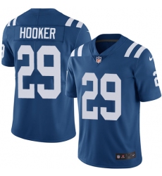 Youth Nike Indianapolis Colts #29 Malik Hooker Royal Blue Team Color Vapor Untouchable Limited Player NFL Jersey