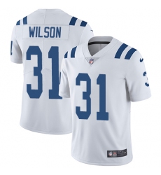 Youth Nike Indianapolis Colts #31 Quincy Wilson White Vapor Untouchable Limited Player NFL Jersey