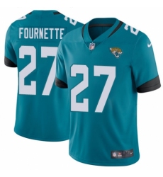 Men's Nike Jacksonville Jaguars #27 Leonard Fournette Teal Green Alternate Vapor Untouchable Limited Player NFL Jersey