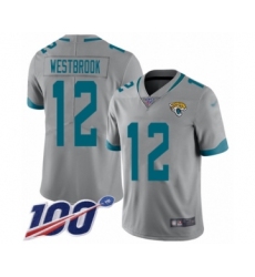 Youth Jacksonville Jaguars #12 Dede Westbrook Silver Inverted Legend Limited 100th Season Football Jersey