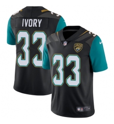 Youth Nike Jacksonville Jaguars #33 Chris Ivory Black Alternate Vapor Untouchable Limited Player NFL Jersey