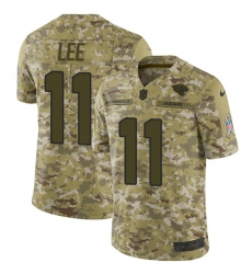 Youth Nike Jacksonville Jaguars #11 Marqise Lee Limited Camo 2018 Salute to Service NFL Jersey
